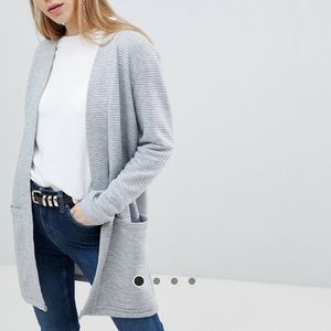 Grey Knitted Cardigan by JDY for ASOS